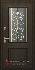 Входные двери МДФ в Истре «Двери МДФ со стеклом»